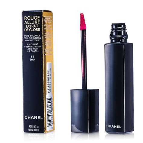 Chanel Rouge Allure Extrait De Gloss 58 Émoi